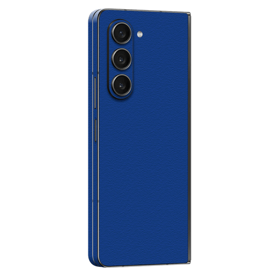 Samsung Galaxy Z Fold 5 (2023) Luxuria Admiral Blue 3D Textured Skin Wrap Sticker Decal Cover Protector by EasySkinz | EasySkinz.com