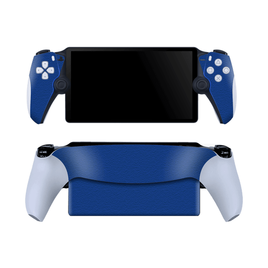 PlayStation PORTAL Luxuria Admiral Blue 3D Textured Skin Wrap Sticker Decal Cover Protector by QSKINZ | qskinz.com