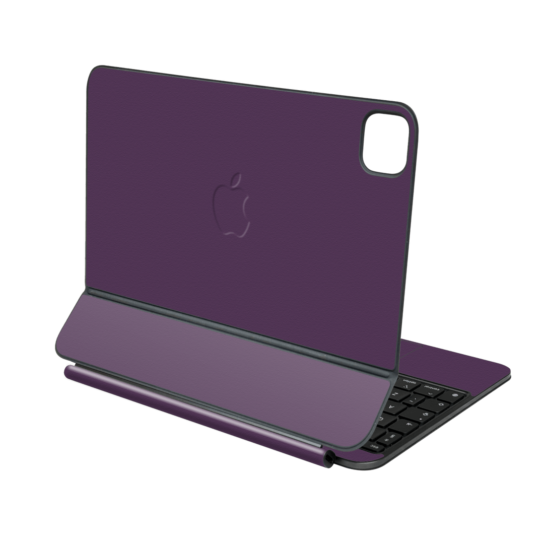 Magic Keyboard for iPad PRO 11” (M4, 2024) Luxuria Purple Sea Star 3D Textured Skin Wrap Sticker Decal Cover Protector by QSKINZ | qskinz.com