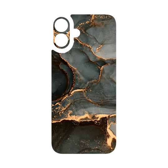 iPhone 16 Plus Qcaze - SIGNATURE AGATE GEODE Deep Forest (Case + Skin Kit)
