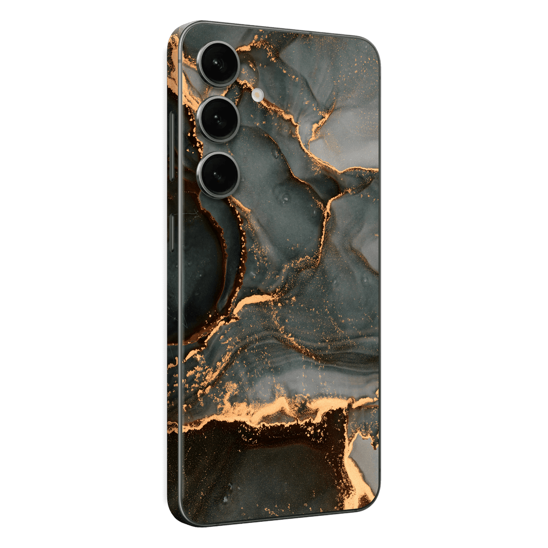 Samsung Galaxy S24+ PLUS Print Printed Custom SIGNATURE AGATE GEODE Deep Forest Skin, Wrap, Decal, Protector, Cover by EasySkinz | EasySkinz.com