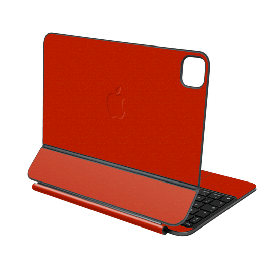 Magic Keyboard for iPad PRO 11” (M4, 2024) Luxuria Red Cherry Juice Matt 3D Textured Skin Wrap Sticker Decal Cover Protector by QSKINZ | qskinz.com