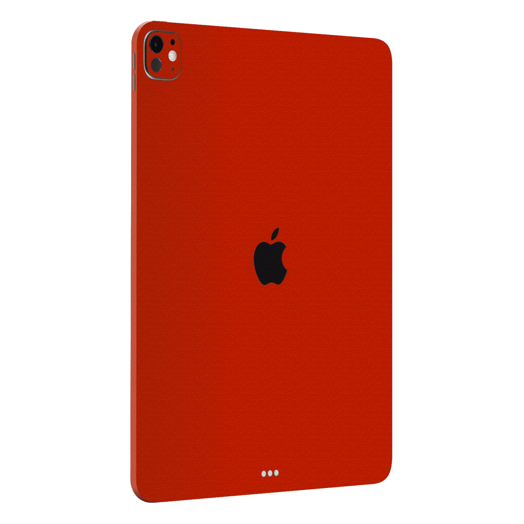 iPad Pro 11” (M4) Luxuria Red Cherry Juice Matt 3D Textured Skin Wrap Sticker Decal Cover Protector by QSKINZ | qskinz.com
