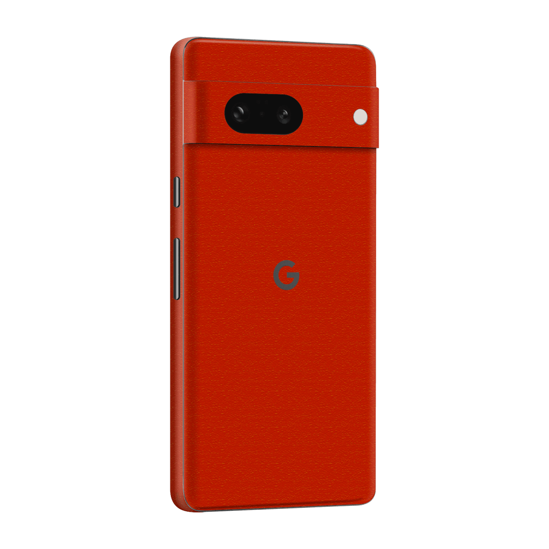 Google Pixel 7a (2023) Luxuria Red Cherry Juice Matt 3D Textured Skin Wrap Sticker Decal Cover Protector by EasySkinz | EasySkinz.com
