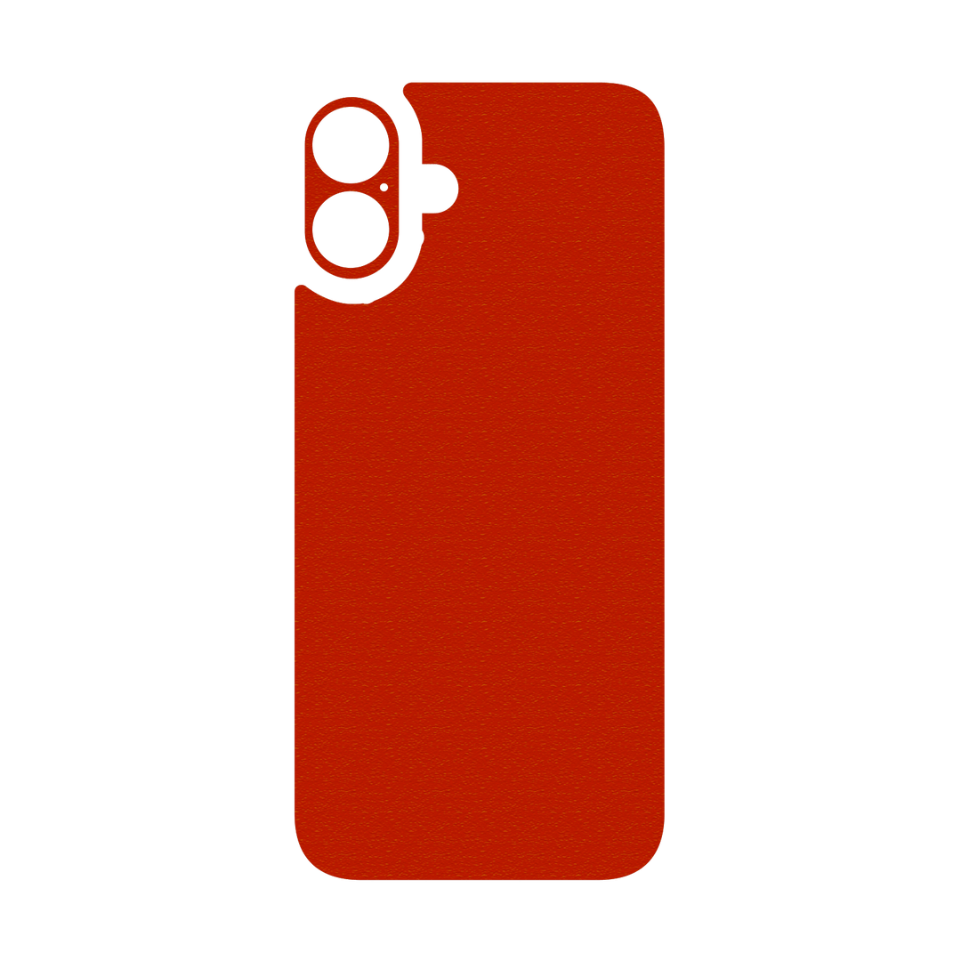 iPhone 16 Qcaze - LUXURIA Red Cherry Juice Matt Textured (Case + Skin Kit)