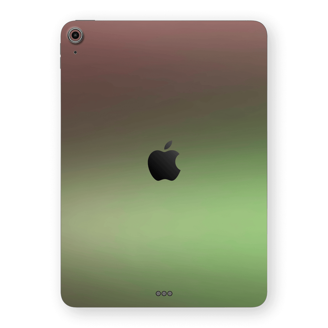 iPad Air 11” (M2) Chameleon Avocado Colour-changing Metallic Skin Wrap Sticker Decal Cover Protector by QSKINZ | qskinz.com