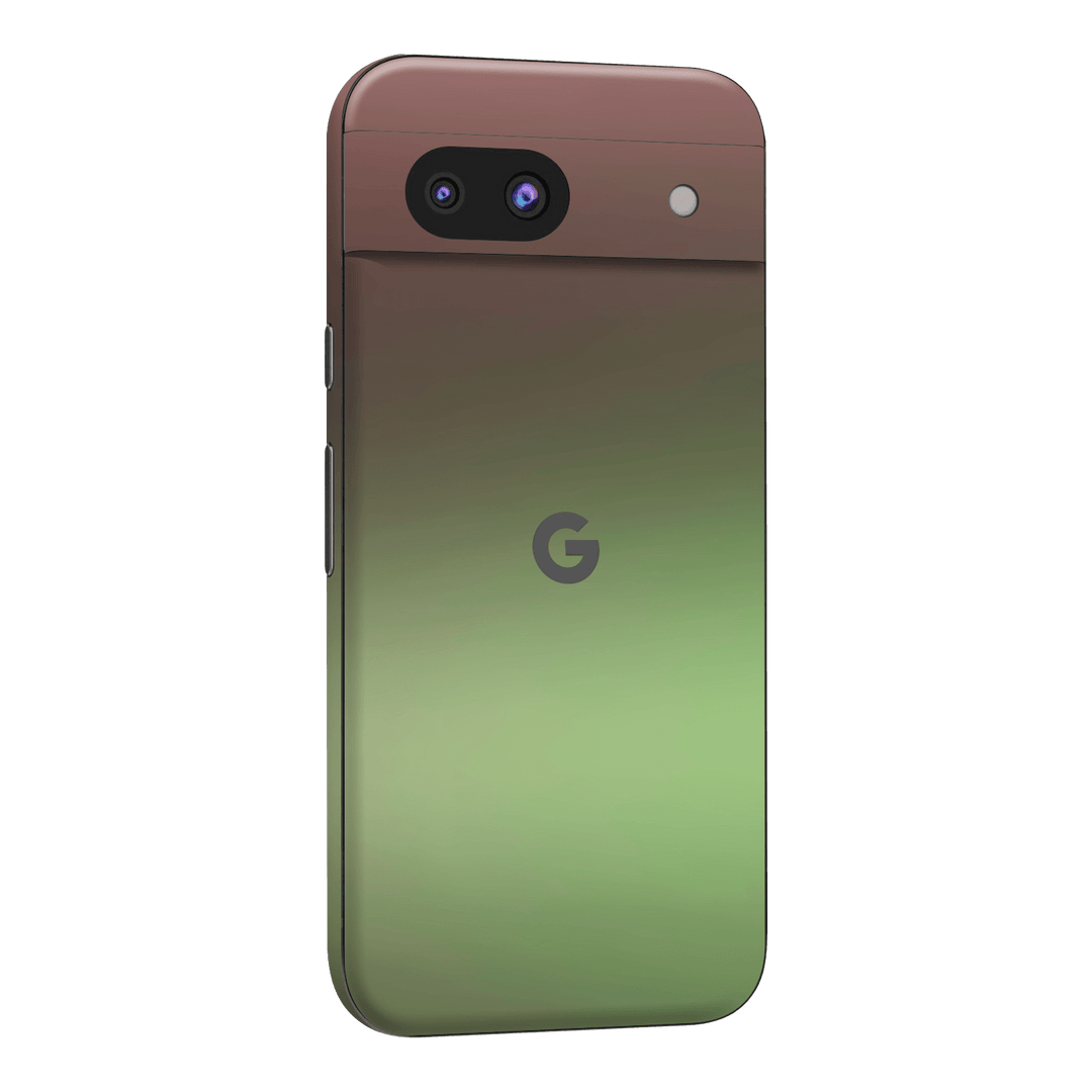 Google Pixel 8a Chameleon Avocado Colour-changing Metallic Skin Wrap Sticker Decal Cover Protector by QSKINZ | qskinz.com