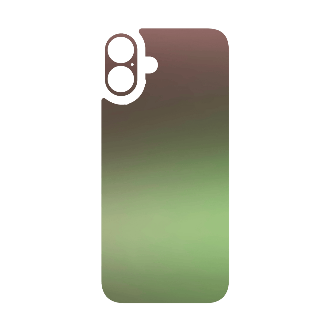 iPhone 16 Plus Qcaze - CHAMELEON AVOCADO Matt Metallic (Case + Skin Kit)