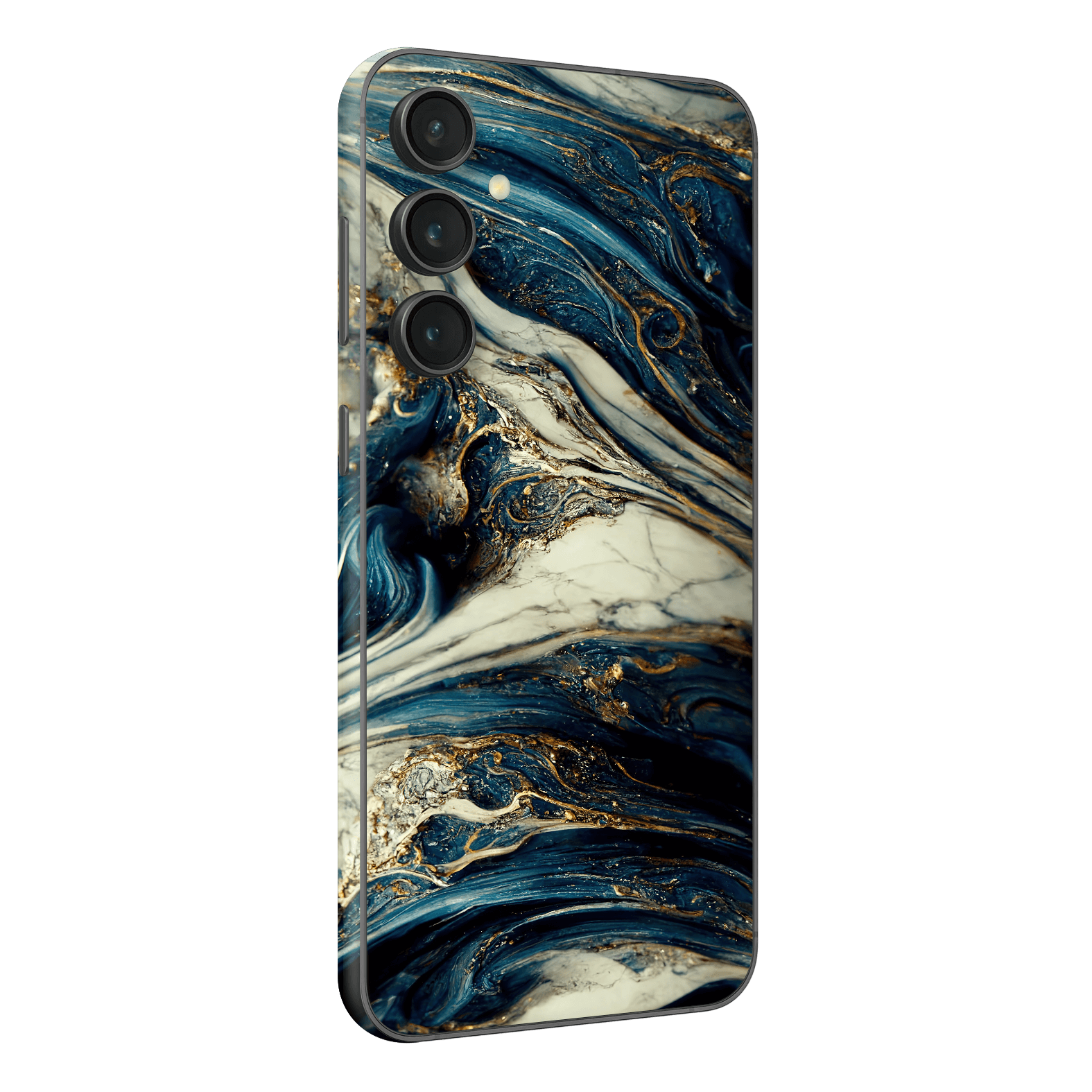 Samsung Galaxy S23 (FE) Printed Custom SIGNATURE Agate Geode Naia Ocean Blue Stone Skin Wrap Sticker Decal Cover Protector by EasySkinz | EasySkinz.com