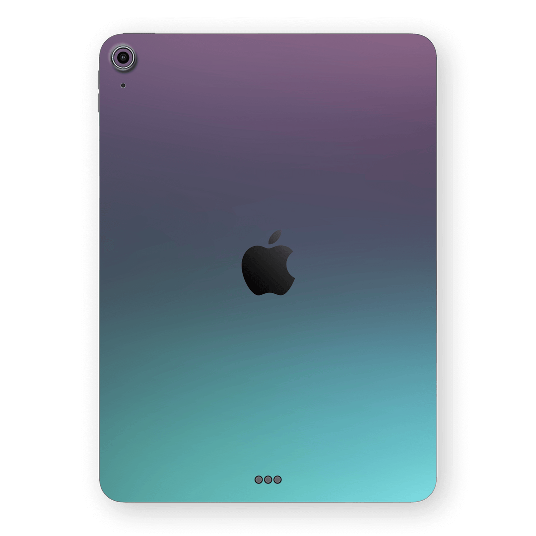 iPad Air 13” (M2) Chameleon Turquoise-Lavender Lilac Colour-changing Metallic Skin Wrap Sticker Decal Cover Protector by QSKINZ | qskinz.com