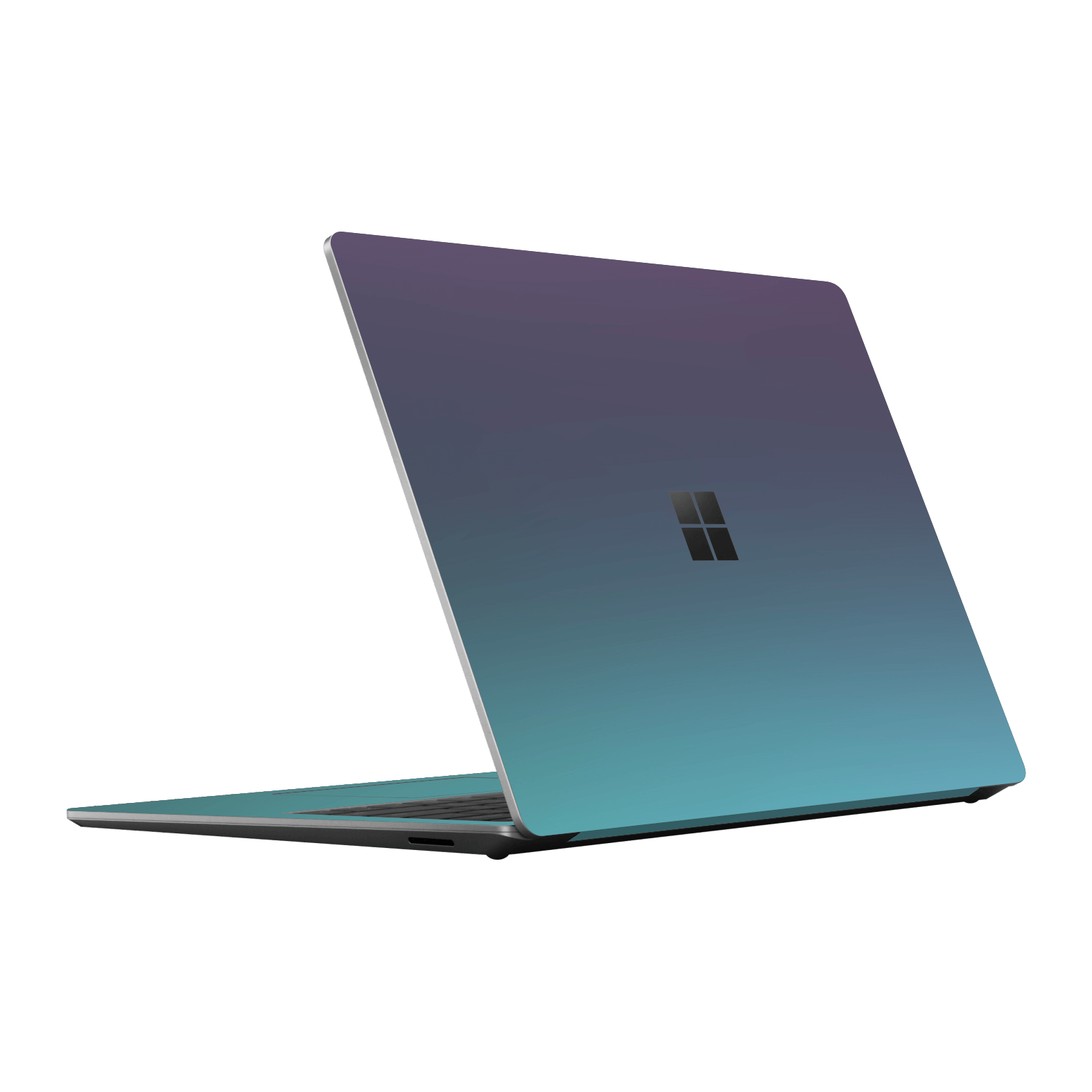 Microsoft Surface Laptop 5, 15" Chameleon Turquoise-Lavender Lilac Colour-changing Metallic Skin Wrap Sticker Decal Cover Protector by EasySkinz | EasySkinz.com