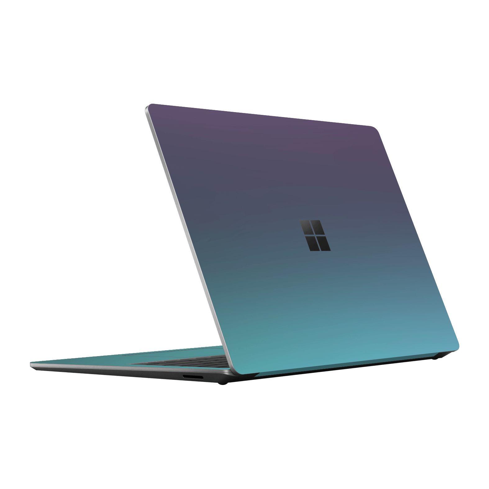 Microsoft Surface Laptop 5, 13.5” Chameleon Turquoise-Lavender Lilac Colour-changing Metallic Skin Wrap Sticker Decal Cover Protector by EasySkinz | EasySkinz.com