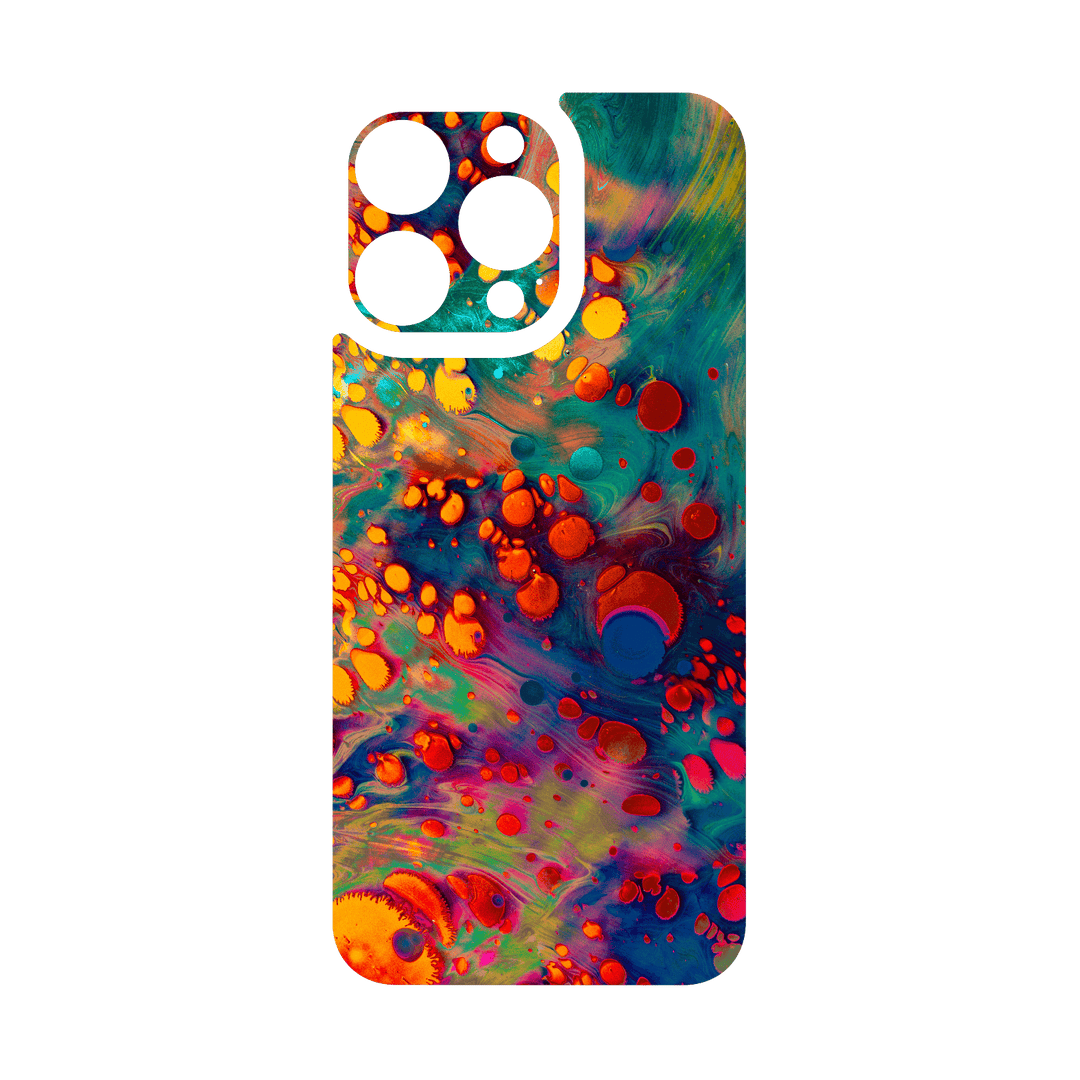iPhone 15 PRO Qcaze - SIGNATURE Abstract Art Impression (Case + Skin Kit)