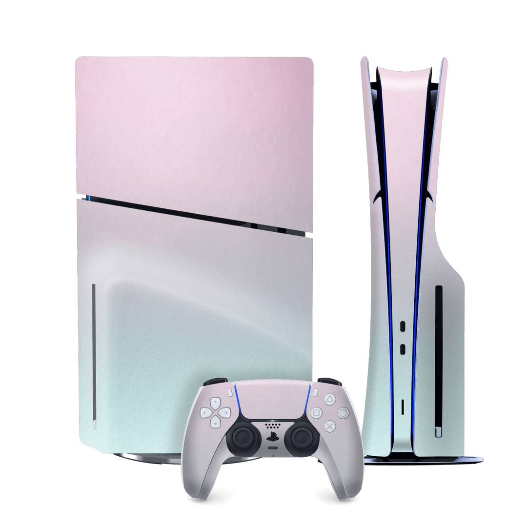 PS5 Slim (DISC Edition) CHAMELEON AMETHYST Matt Metallic Skin