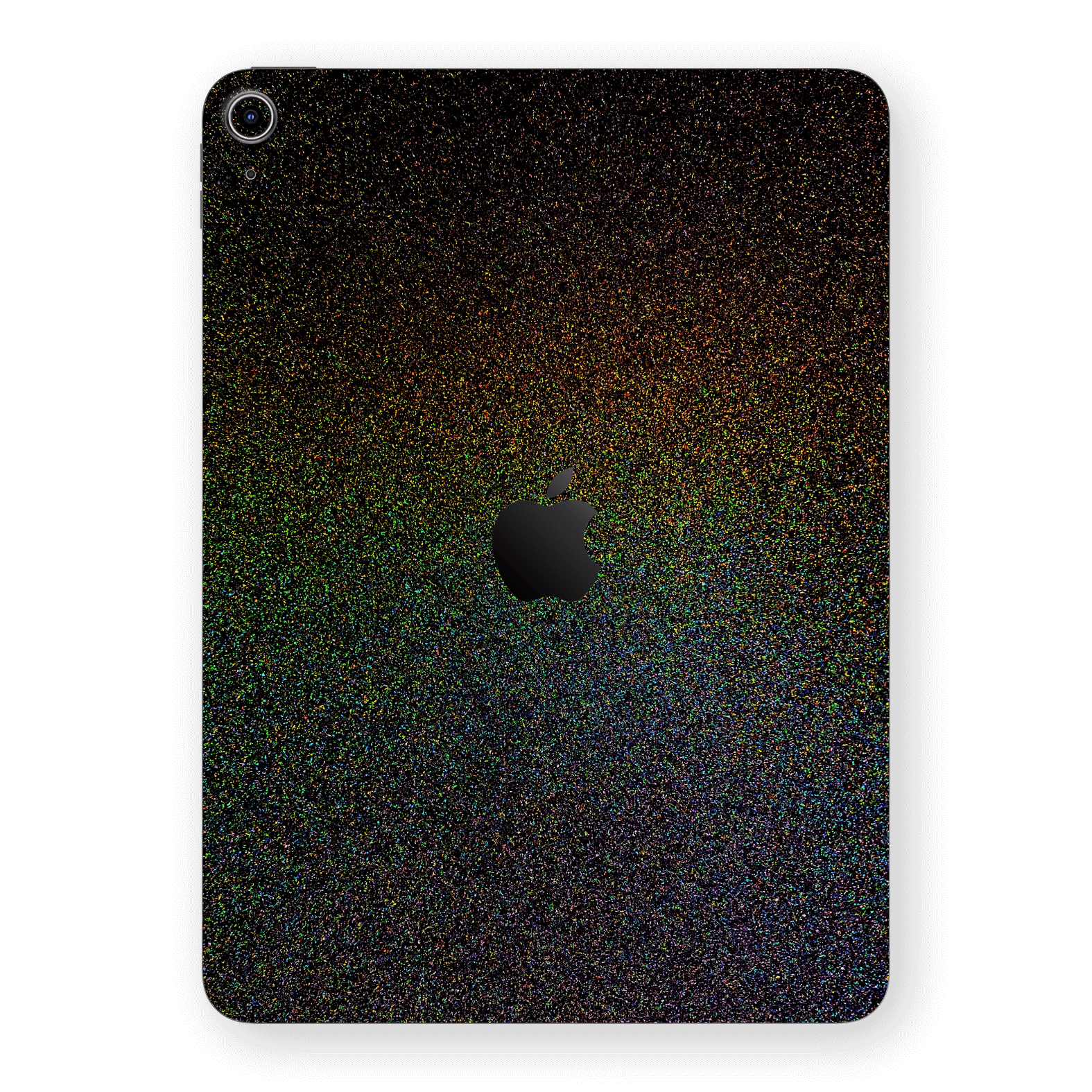 iPad 10.9” (10th Gen, 2022) GALAXY Galactic Black Milky Way Rainbow Sparkling Metallic Gloss Finish Skin Wrap Sticker Decal Cover Protector by EasySkinz | EasySkinz.com