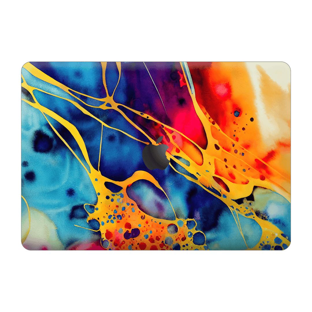 MacBook PRO 16" (2019) Print Printed Custom SIGNATURE Five Senses Art Colours Colors Colorful Colourful Skin Wrap Sticker Decal Cover Protector by EasySkinz | EasySkinz.com