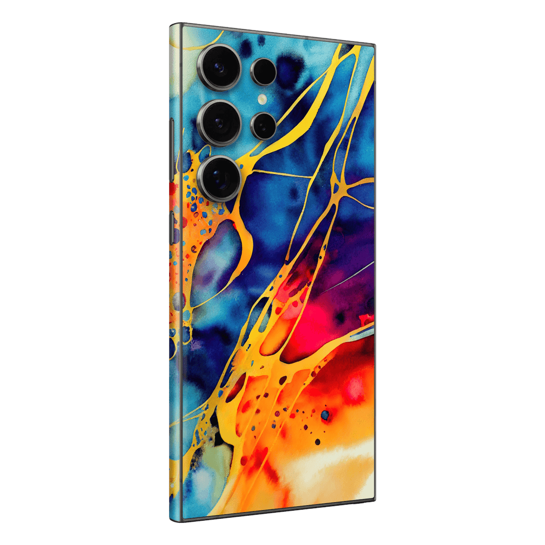 Samsung Galaxy S24 ULTRA Print Printed Custom SIGNATURE Five Senses Art Colours Colors Colorful Colourful Skin Wrap Sticker Decal Cover Protector by EasySkinz | EasySkinz.com