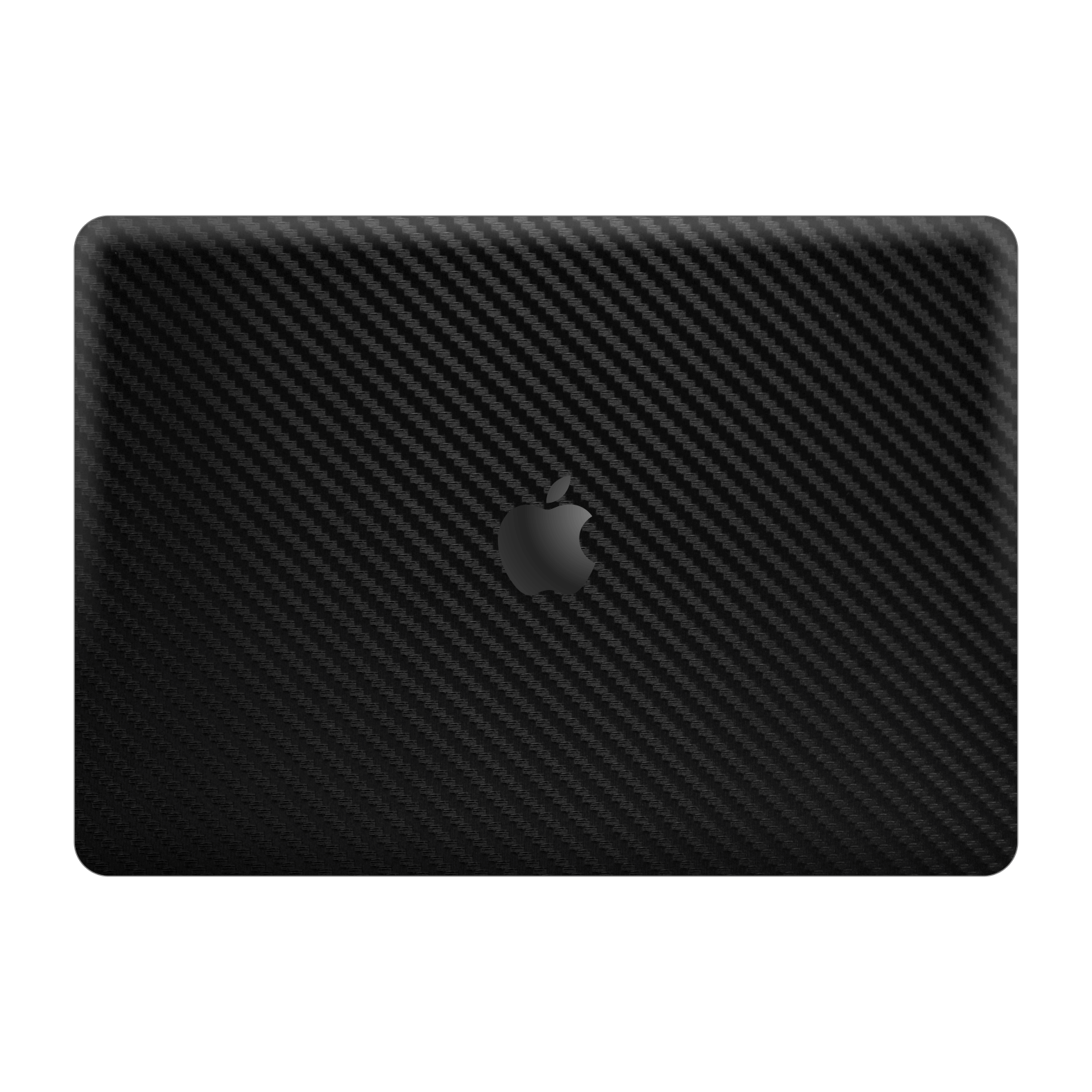 MacBook PRO 16" (2019) Black 3D Textured Carbon Fibre Fiber Skin Wrap Sticker Decal Cover Protector by EasySkinz | EasySkinz.com