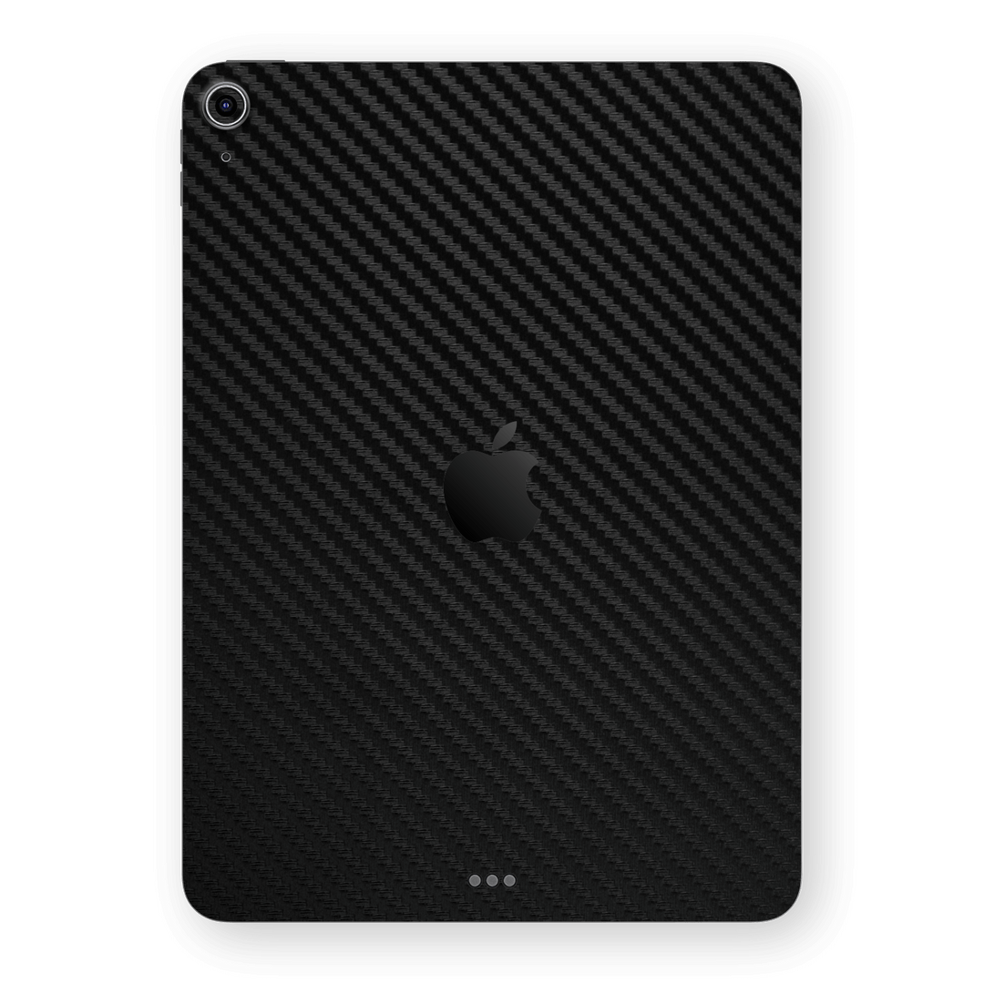 iPad Air 13” (M2) Black 3D Textured Carbon Fibre Fiber Skin Wrap Sticker Decal Cover Protector by QSKINZ | qskinz.com