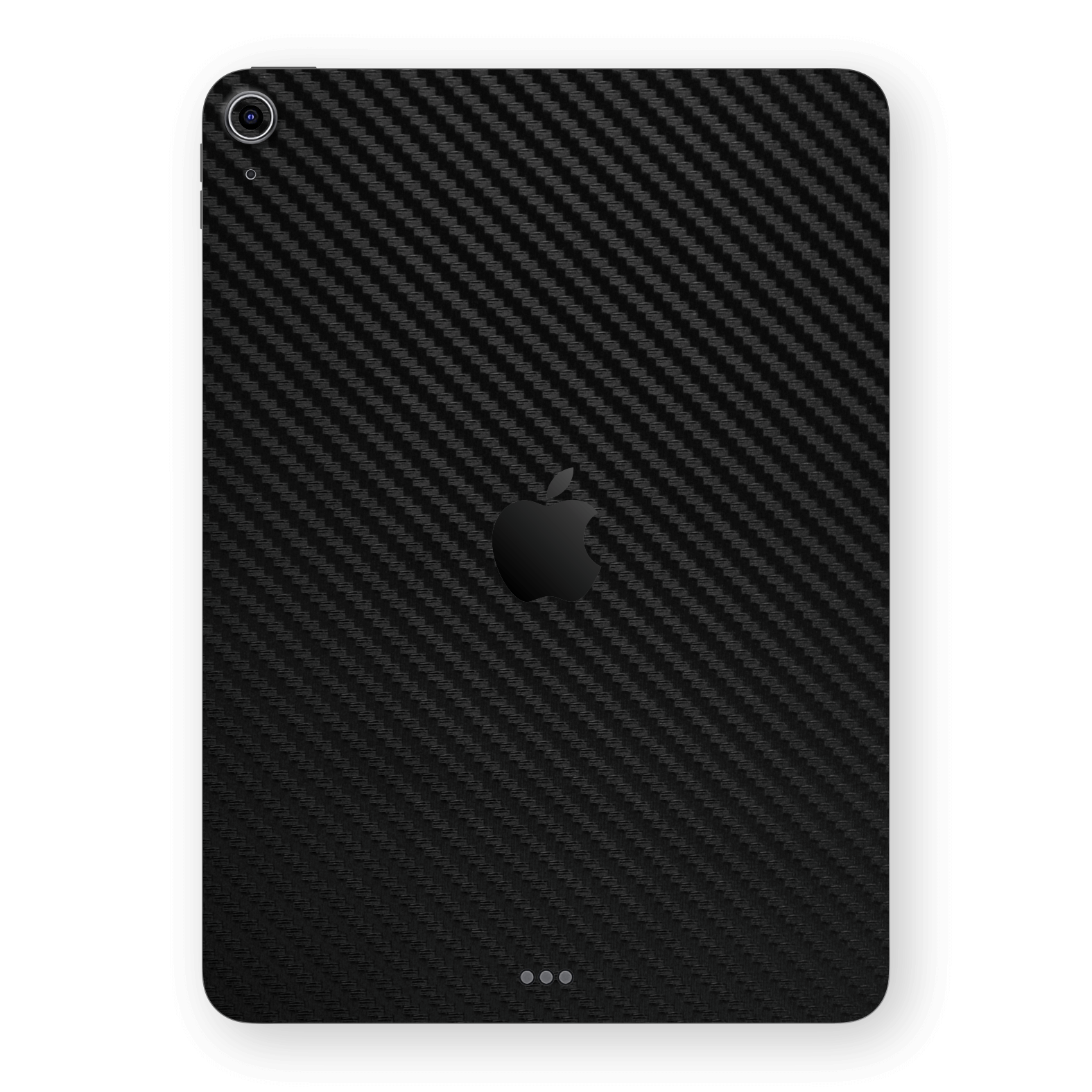 iPad Air 13” (M2) Black 3D Textured Carbon Fibre Fiber Skin Wrap Sticker Decal Cover Protector by QSKINZ | qskinz.com