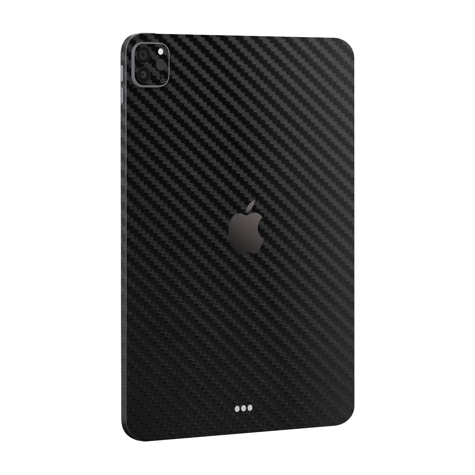 iPad PRO 12.9" (2020) Black 3D Textured Carbon Fibre Fiber Skin Wrap Sticker Decal Cover Protector by EasySkinz | EasySkinz.com