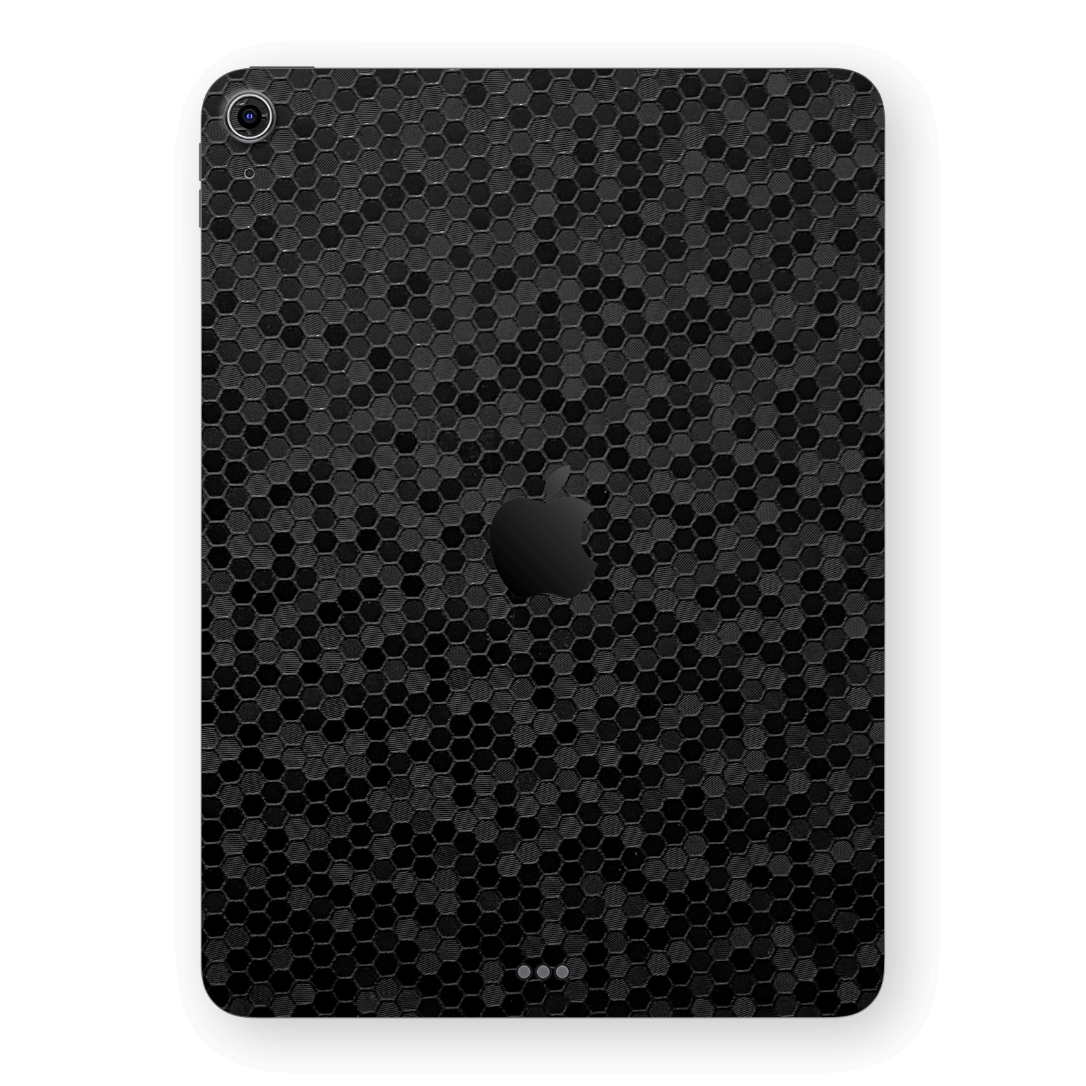 iPad AIR 4/5 (2020/2022) Luxuria Black Honeycomb 3D Textured Skin Wrap Sticker Decal Cover Protector by EasySkinz | EasySkinz.com