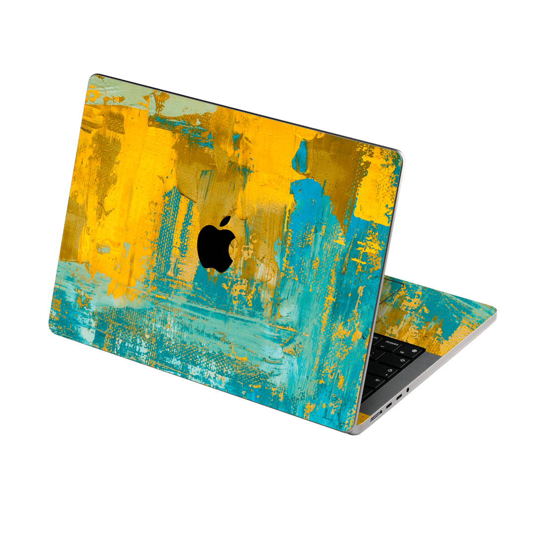 MacBook PRO 16" (2021/2023) Print Printed Custom SIGNATURE Art in FLORENCE Skin, Wrap, Decal, Protector, Cover by EasySkinz | EasySkinz.com