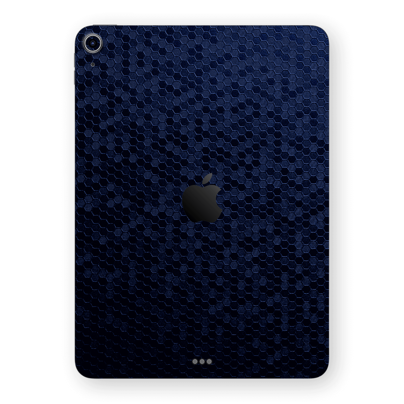 iPad AIR 4/5 (2020/2022) Luxuria Navy Blue Honeycomb 3D Textured Skin Wrap Sticker Decal Cover Protector by EasySkinz | EasySkinz.com