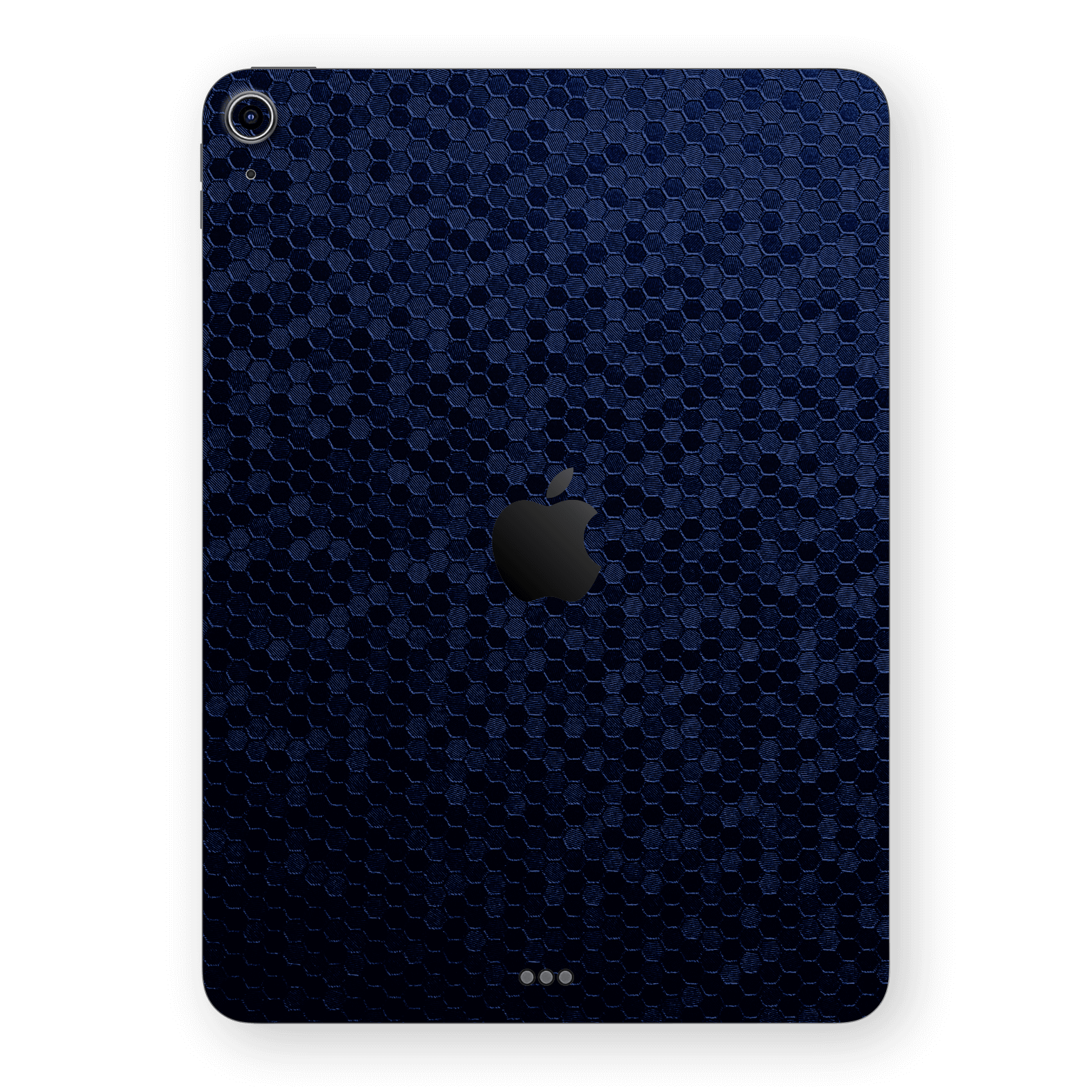 iPad Air 11” (M2) Luxuria Navy Blue Honeycomb 3D Textured Skin Wrap Sticker Decal Cover Protector by QSKINZ | qskinz.com