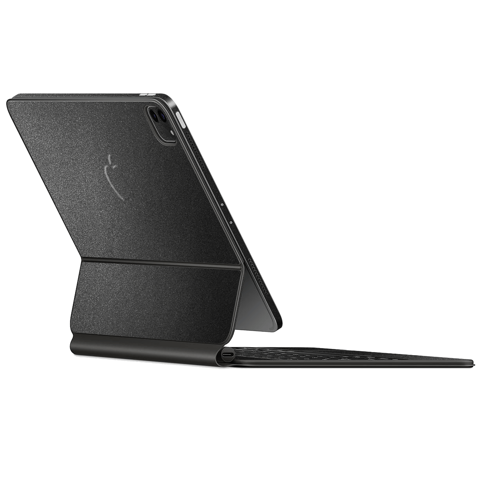 Magic Keyboard for iPad Pro 12.9" M2 (6th Gen, 2022) Space Grey Metallic Matt Matte Skin Wrap Sticker Decal Cover Protector by EasySkinz | EasySkinz.com