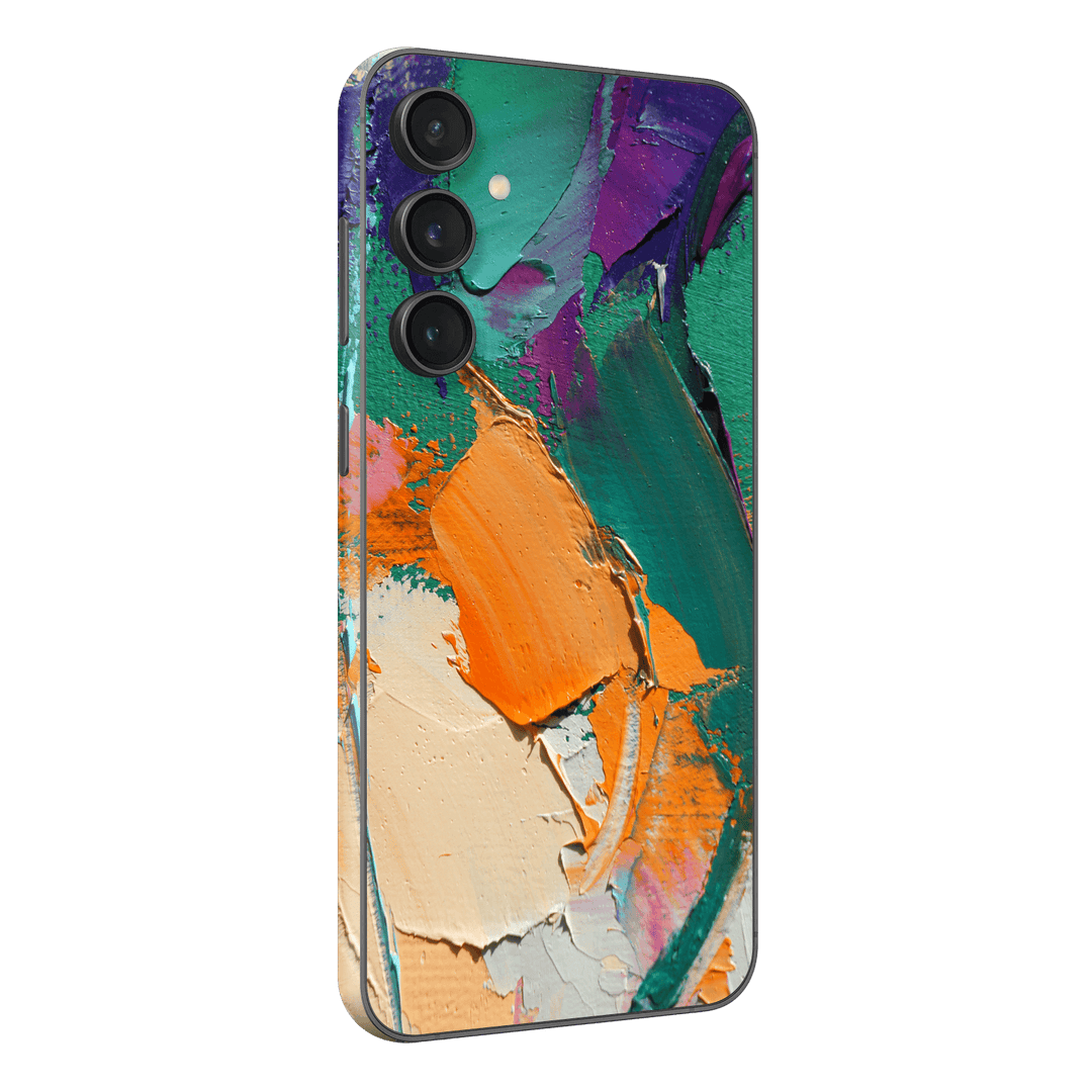 Samsung Galaxy S23 (FE) Print Printed Custom SIGNATURE Oil Painting Fragment Skin Wrap Sticker Decal Cover Protector by EasySkinz | EasySkinz.com