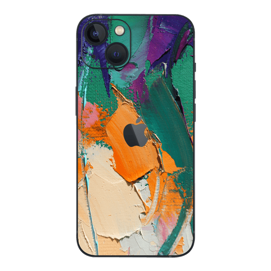 iPhone 15 SIGNATURE Oil Painting Fragment Skin - Premium Protective Skin Wrap Sticker Decal Cover by QSKINZ | Qskinz.com