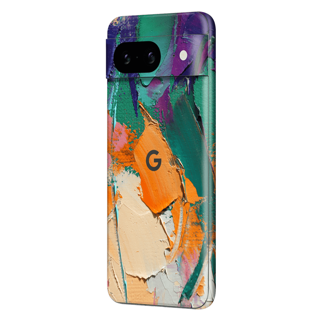 Google Pixel 8 (2023) Print Printed Custom SIGNATURE Oil Painting Fragment Skin Wrap Sticker Decal Cover Protector by EasySkinz | EasySkinz.com
