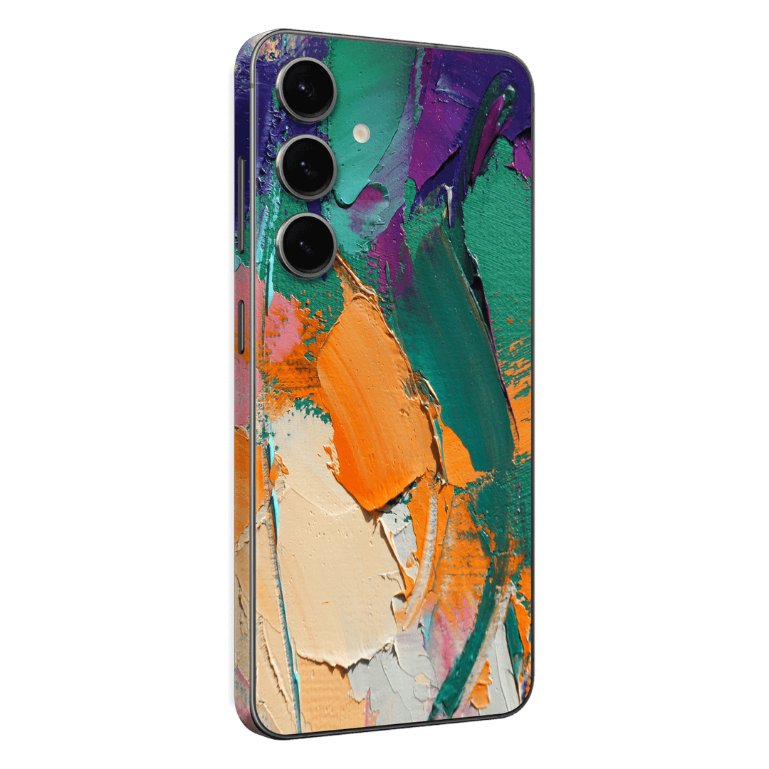 Samsung Galaxy S24+ PLUS Print Printed Custom SIGNATURE Oil Painting Fragment Skin Wrap Sticker Decal Cover Protector by EasySkinz | EasySkinz.com