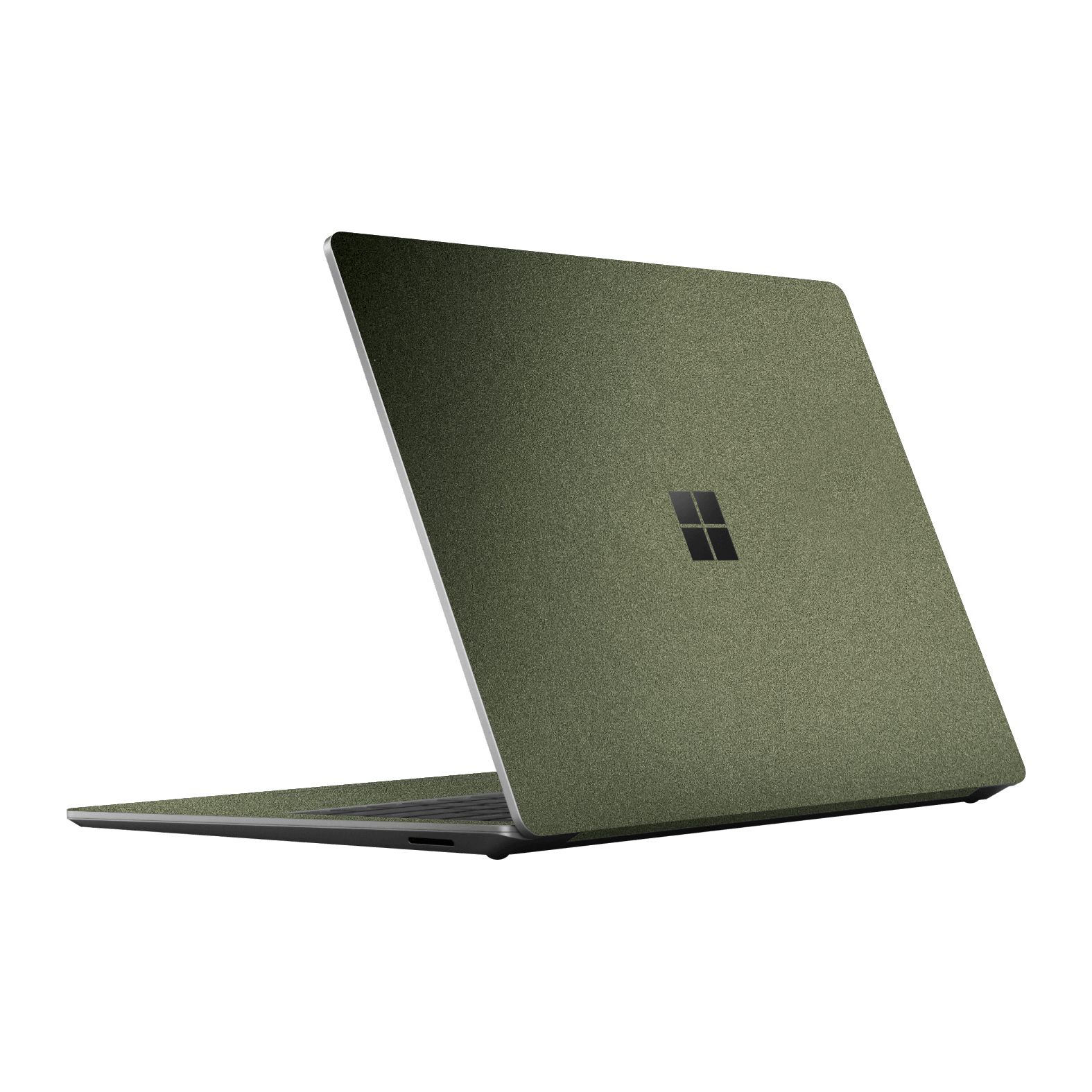 Microsoft Surface Laptop Go 3 Military Green Metallic Skin Wrap Sticker Decal Cover Protector by EasySkinz | EasySkinz.com