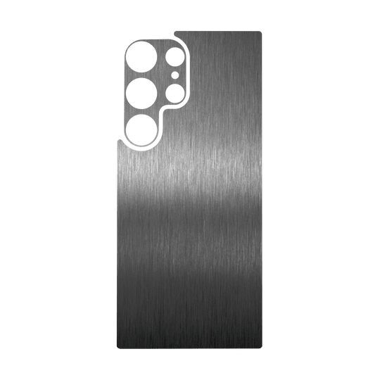 Galaxy S24 ULTRA Qcaze - BRUSHED TITANIUM Metallic (Case + Skin Kit)