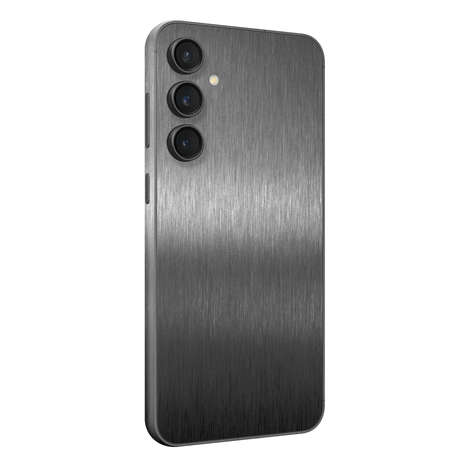 Samsung Galaxy S23 (FE) Brushed Metal Titanium Metallic Skin Wrap Sticker Decal Cover Protector by EasySkinz | EasySkinz.com