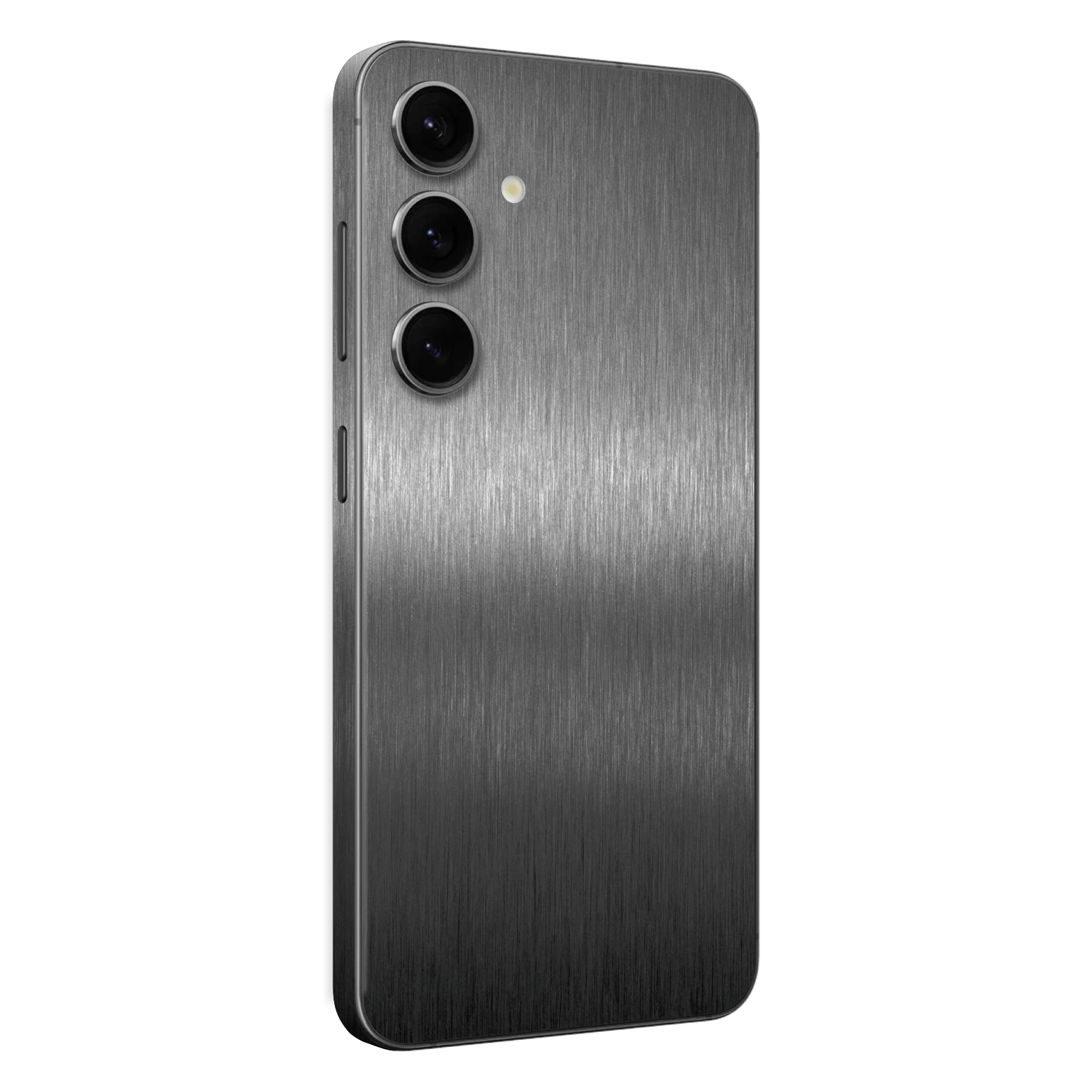 Samsung Galaxy S24+ PLUS Brushed Metal Titanium Metallic Skin Wrap Sticker Decal Cover Protector by EasySkinz | EasySkinz.com