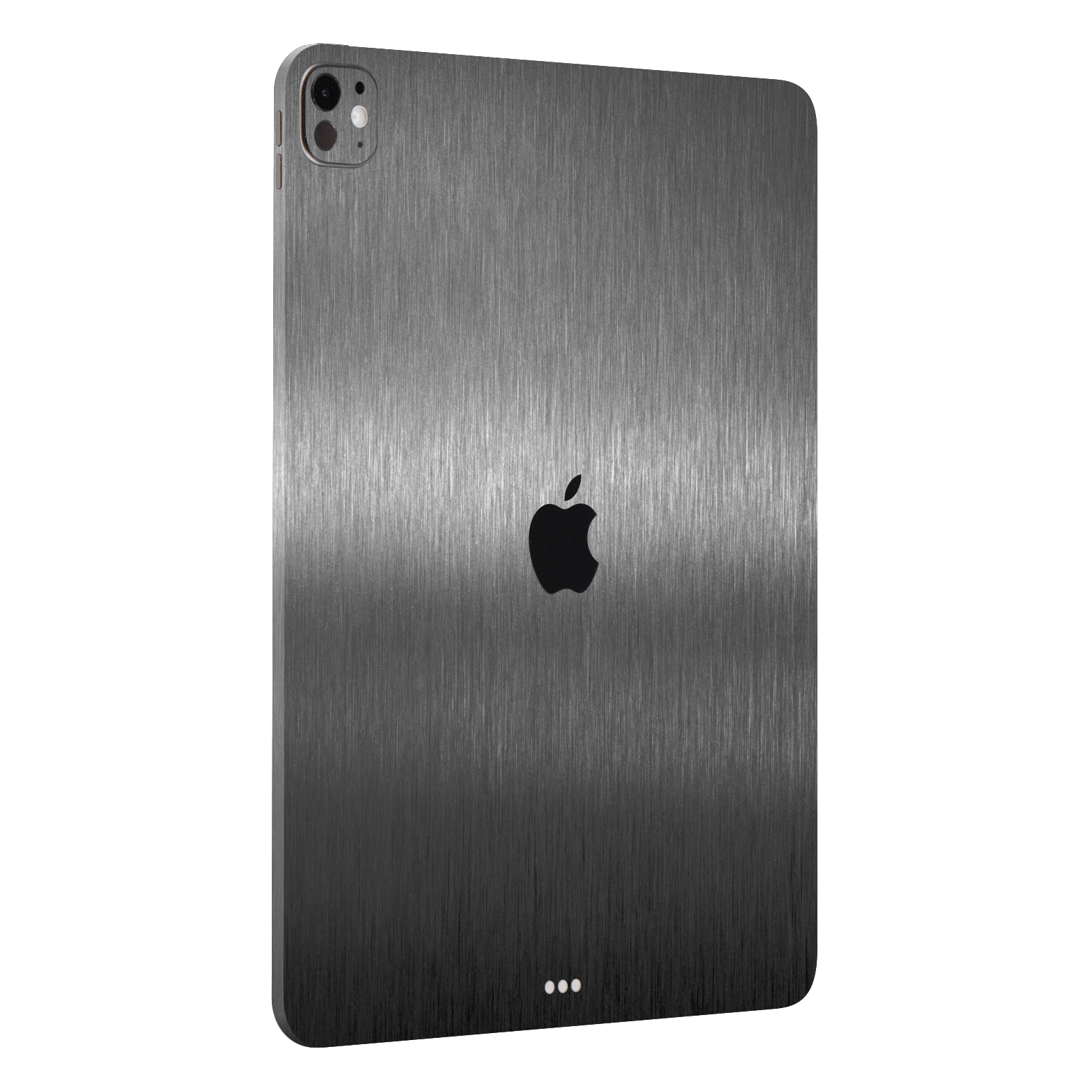 iPad Pro 11” (M4) Brushed Metal Titanium Metallic Skin Wrap Sticker Decal Cover Protector by QSKINZ | qskinz.com