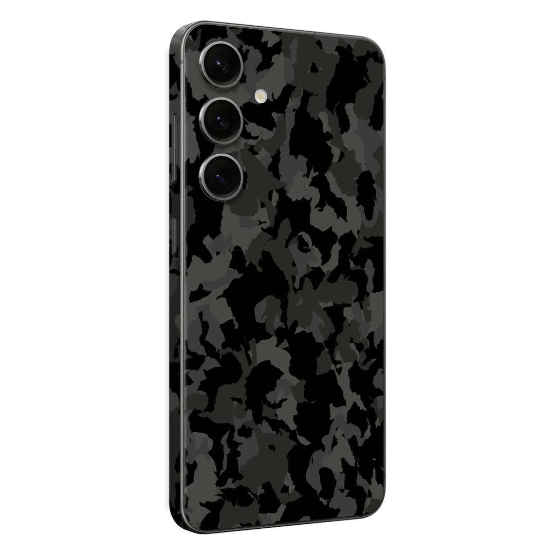 Samsung Galaxy S24+ PLUS Print Printed Custom SIGNATURE Camouflage Camo DARK SLATE Skin Wrap Sticker Decal Cover Protector by EasySkinz | EasySkinz.com