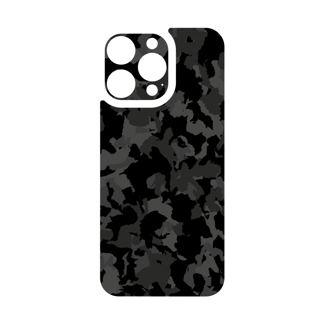 iPhone 15 PRO Qcaze - SIGNATURE DARK SLATE Camouflage (Case + Skin Kit)