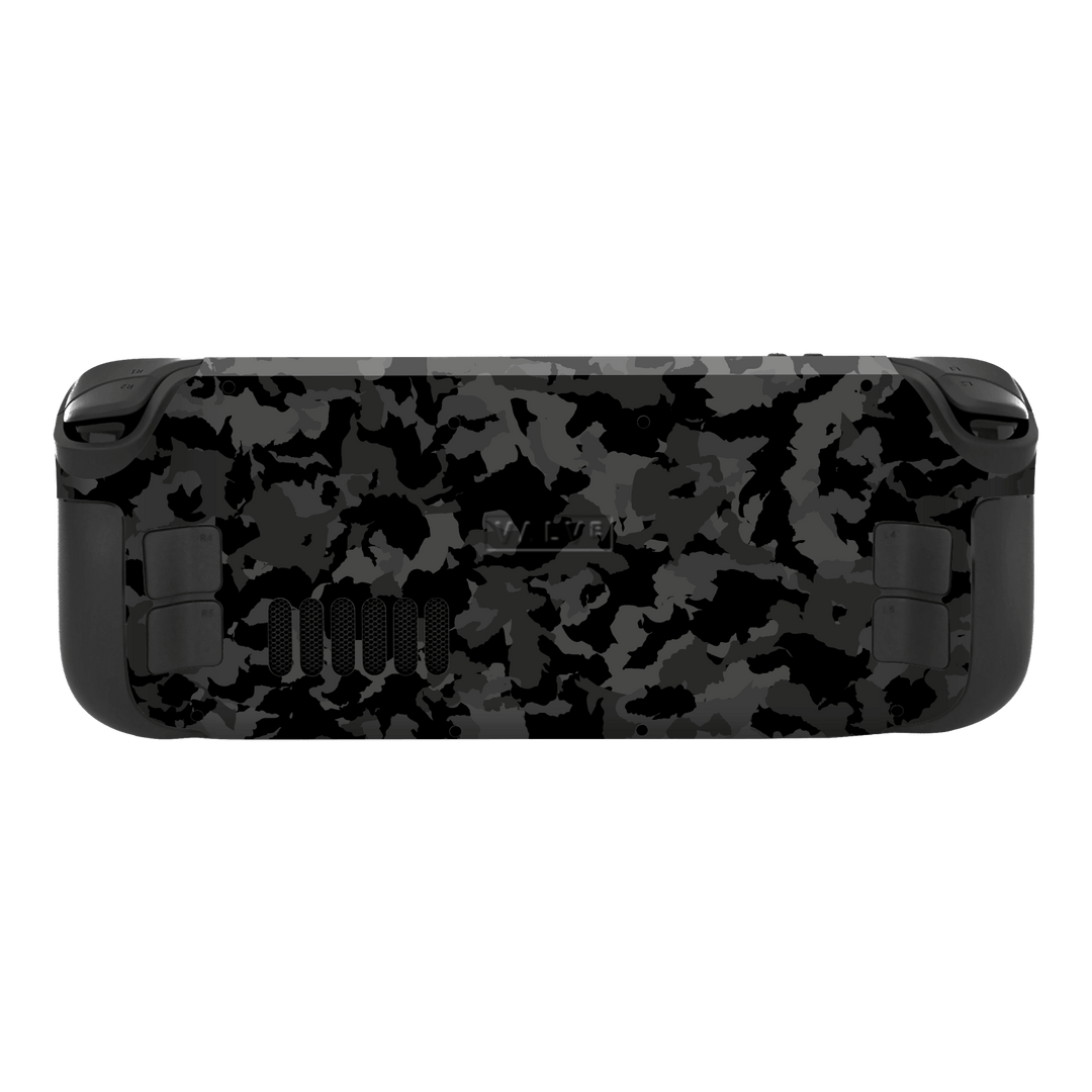 Steam Deck Print Printed Custom SIGNATURE Camouflage Camo DARK SLATE Skin Wrap Sticker Decal Cover Protector by EasySkinz | EasySkinz.com