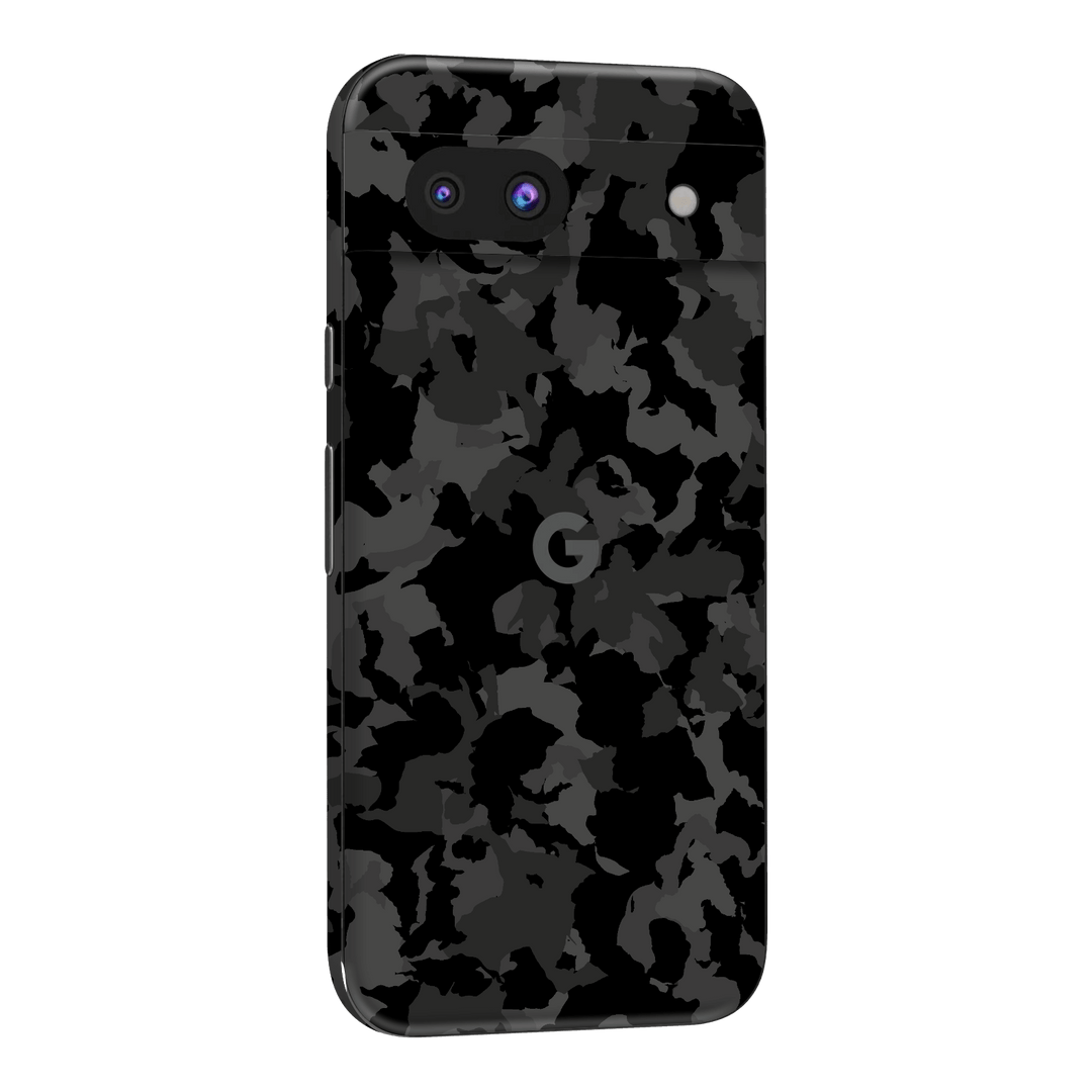 Google Pixel 8a Print Printed Custom SIGNATURE Camouflage Camo DARK SLATE Skin Wrap Sticker Decal Cover Protector by QSKINZ | qskinz.com
