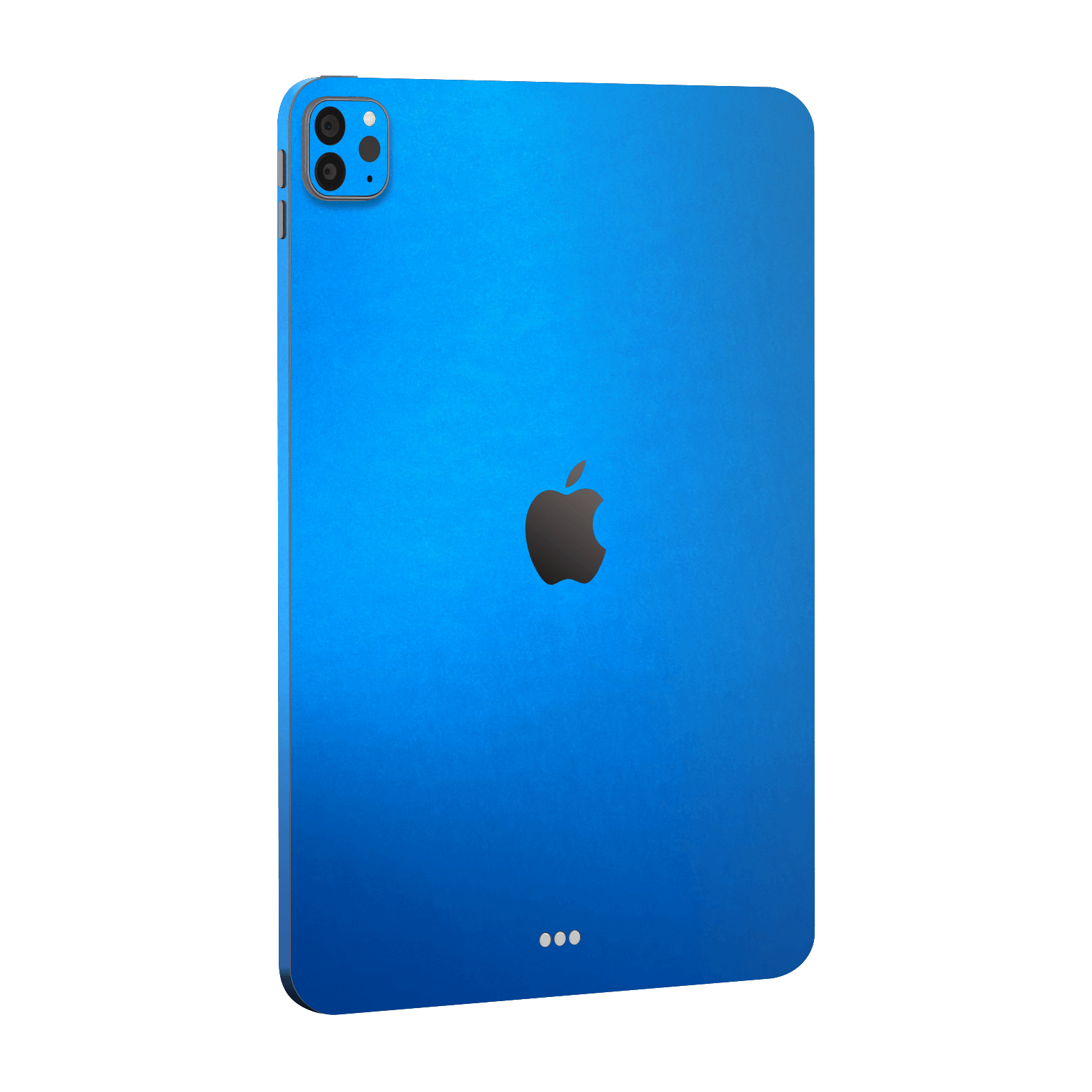 iPad PRO 12.9" (2020) Satin Blue Metallic Matt Matte Skin Wrap Sticker Decal Cover Protector by EasySkinz | EasySkinz.com