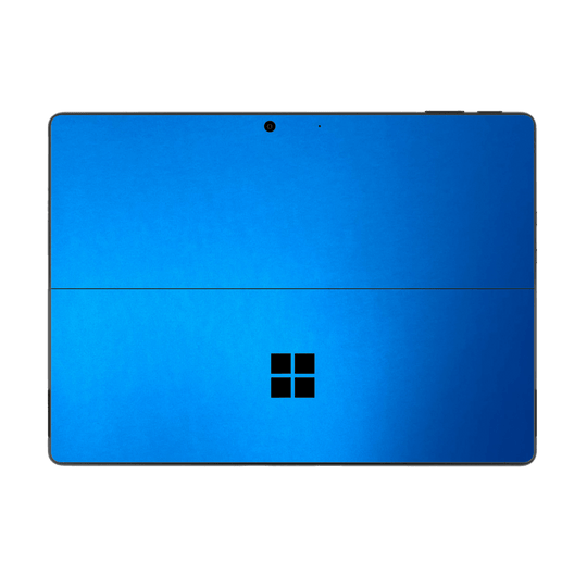 Microsoft Surface Pro 9 Satin Blue Metallic Matt Matte Skin Wrap Sticker Decal Cover Protector by EasySkinz | EasySkinz.com