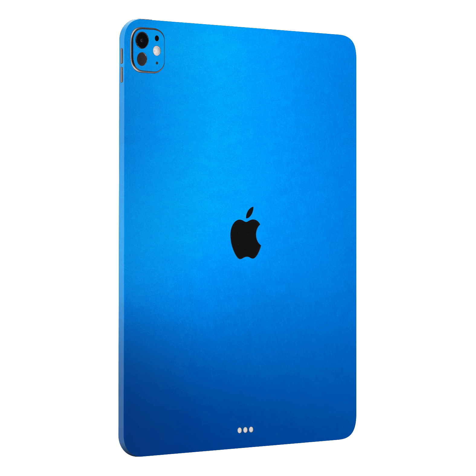 iPad PRO 13" (M4) Satin Blue Metallic Matt Matte Skin Wrap Sticker Decal Cover Protector by QSKINZ | qskinz.com