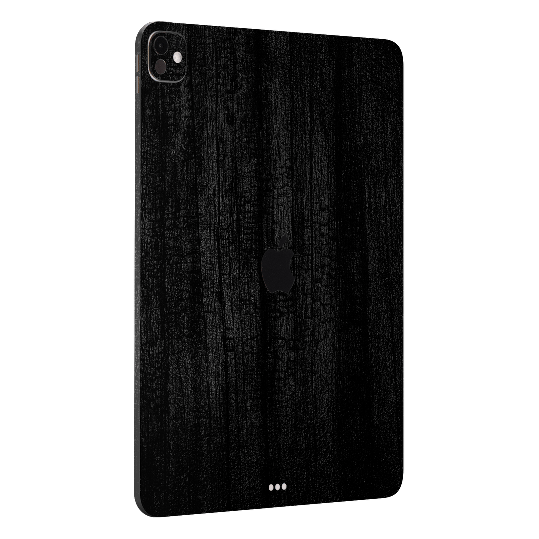 iPad PRO 13" (M4) Luxuria Black Charcoal Black Dragon Coal Stone 3D Textured Skin Wrap Sticker Decal Cover Protector by QSKINZ | qskinz.com