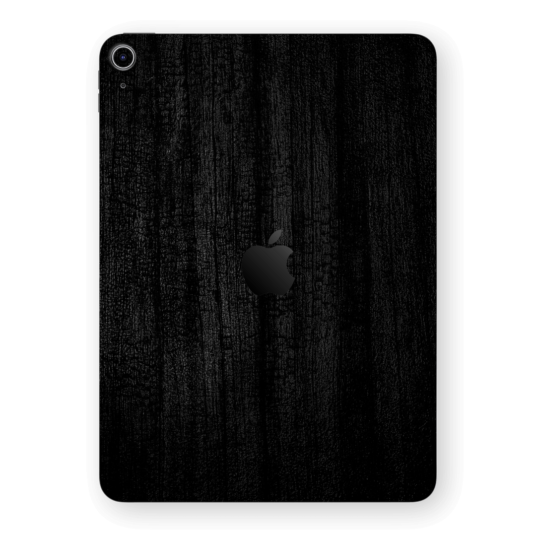iPad 10.9” (10th Gen, 2022) Luxuria Black Charcoal Black Dragon Coal Stone 3D Textured Skin Wrap Sticker Decal Cover Protector by EasySkinz | EasySkinz.com