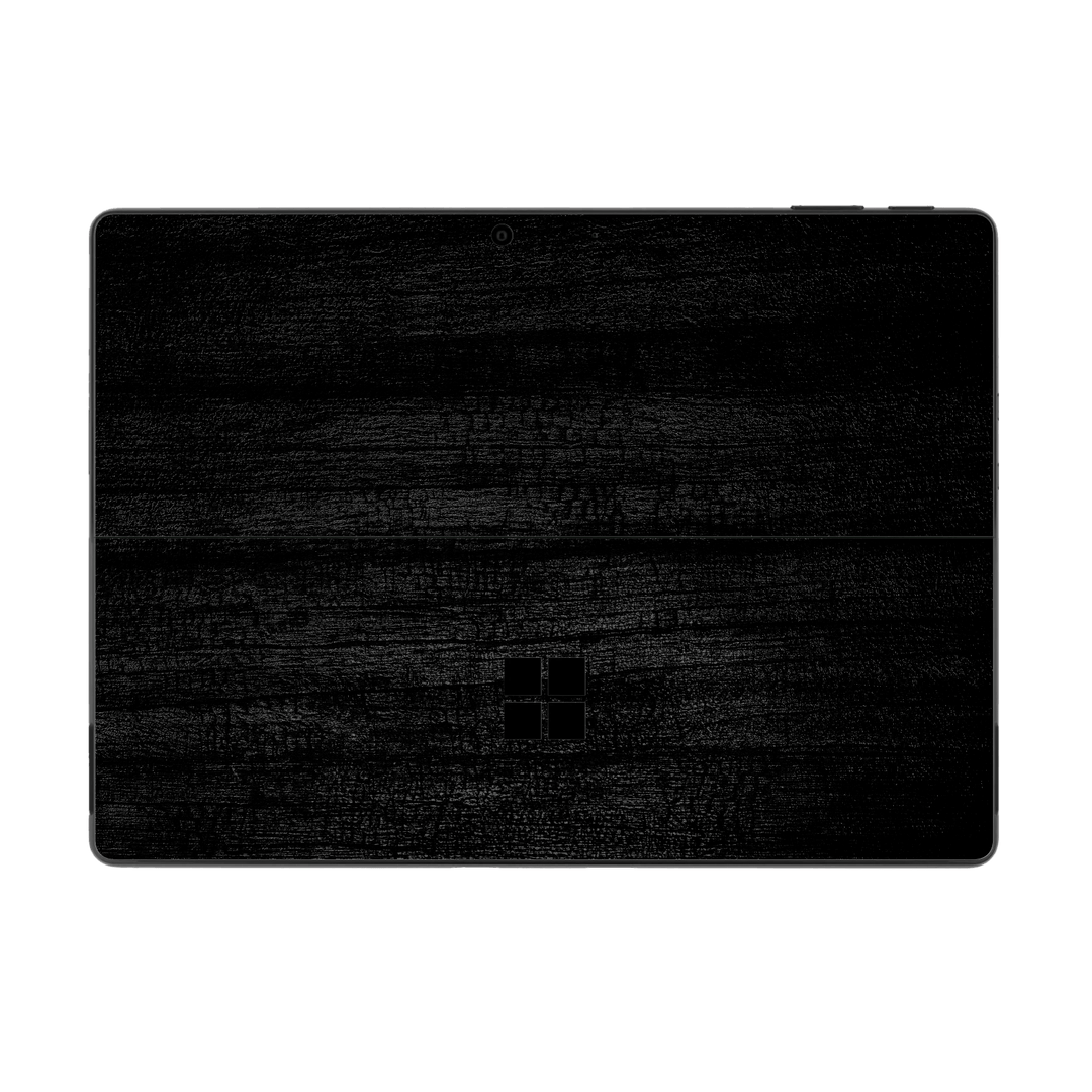 Microsoft Surface Pro 9 Luxuria Black Charcoal Black Dragon Coal Stone 3D Textured Skin Wrap Sticker Decal Cover Protector by EasySkinz | EasySkinz.com