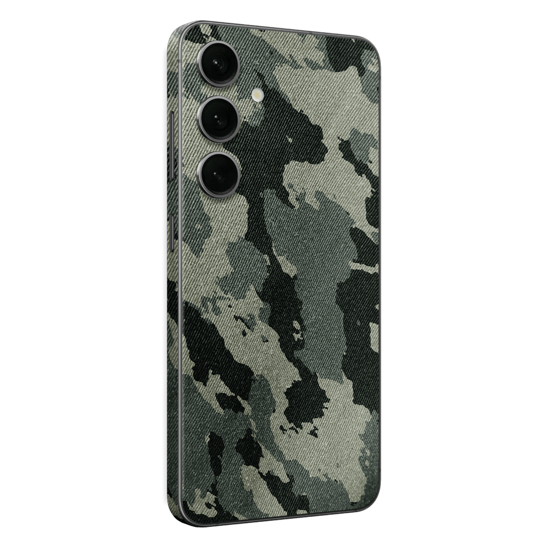 Samsung Galaxy S24+ PLUS Print Printed Custom SIGNATURE Hidden in The Forest Camouflage Pattern Skin Wrap Sticker Decal Cover Protector by EasySkinz | EasySkinz.com